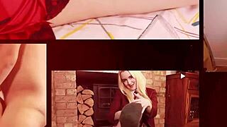 So this blonde 18-year-old student in uniform bends over for her British headmaster. He gives her hardcore doggystyle fucking, blowjob, cum in mouth, facial, and she swallows during their European sex session.