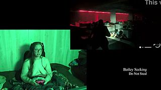 naked lake house playthrough part 2 with big tits bbw brunette in glasses getting fat and natural 😏