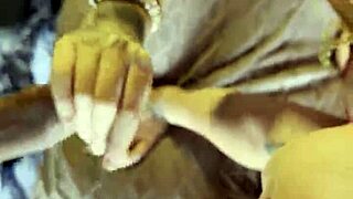 hot babe massages my thick cock for 4k sloppy deepthroat