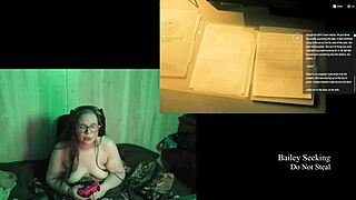 naked lake house playthrough part 2 with big tits bbw brunette in glasses getting fat and natural 😏