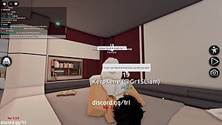I casually let a horny man fuck me and fill me up with creampie on a Roblox condo game.