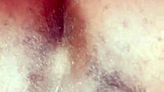 Solo Ebony Beauty Displays Bushy Hairy Black Pretty Pussy