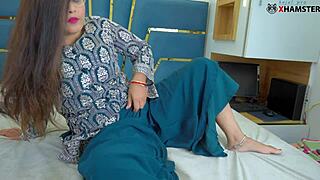 newly married wife in painful loud moaning 69 fuck