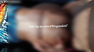 African Amateur Couple Does Hardcore Doggystyle Pussy Fucking In Homemade Ebony Porn On Sheer