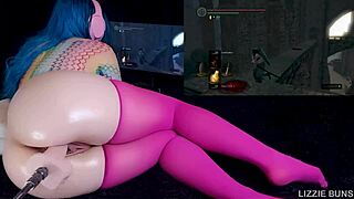 Oh wow, check out this dark souls fuck machine challenge with iron golem cumming and squirting at the end! 😈