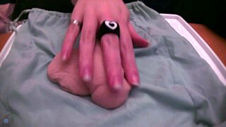 oh man i love playin with this soft limp fake cock but no sound oops