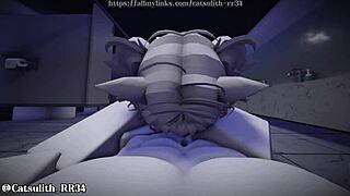 Can You Handle This Steamy Bathroom Blowjob And Cowgirl Ride In Missionary? Intense Sex Session Awaits.