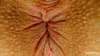 teen experiences intense pulsating orgasm with close-up asshole contractions during solo anal masturbation session