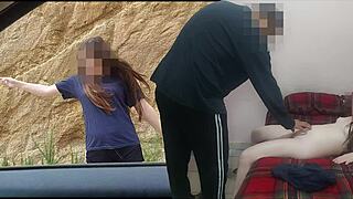 Viejo, take this petite Latina babysitter's tight pussy and gaping asshole for cash as your submissive teen cum bag