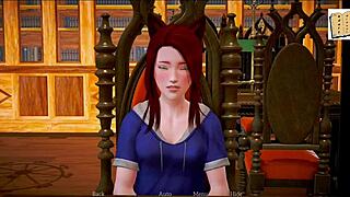 In this narrative, the redhead teen explores her big ass and tits in an erotic homemade game from my new family series, episode 98.