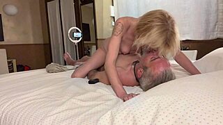 oh come on little 18+ blonde neighbor let's have romantic creampie sex in this hotel