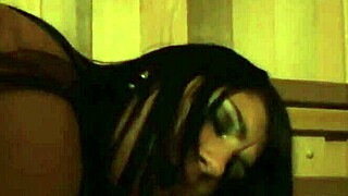 Hardcore lesbians dive into wet pussy licking action