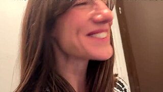 I followed my fan Antoine to the public parking lot for a wild encounter in his car