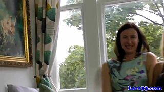 Experiencing Intense Emotions With Classy European Lesbians Pussyrubbing In Stockings And Gloves