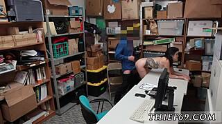 What if this B teen 18+ takes ass to mouth and cute double black action with old police suspect?