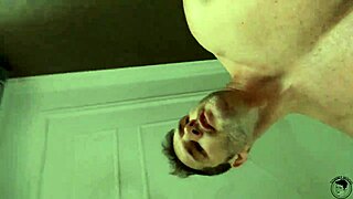 Intriguing Latina with tan lines lets cum cover her pink pussy.