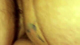 The tattooed Mexican prostitute got all heated up and ready.