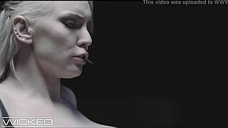 In this casual tale, beautiful blonde babe Kenzie Taylor rides a big dick with deepthroat and missionary action. Her big tits and cute piercing shine through the intense fucking.