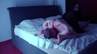 Wanna see this perverted paramour lick his milf's pussy until she cums hard?