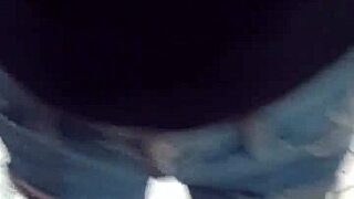 Unknown tinder latina bends over for first time doggystyle with juicy wet pussy spreading and double orgasm moans