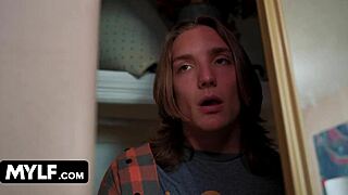 anal whore stepson and bully team up for double penetration on cum hungry stepmom in member story