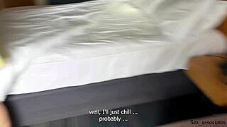 Is It Your Dick Touching My Butt Or I Am Just Dreaming Naive Stepsis Got Horny After A Wet Dream While Sharing A Bed