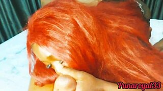 sexy nurse makes this patient cum all over with close up licking and natural tits action in hospital