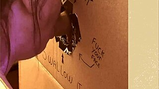 what if a homemade gloryhole led to unexpected amateur blowjob adventures in private