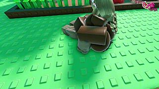 viper interrupts candy's game for intense femdom fucking until he's drained dry in wild session.