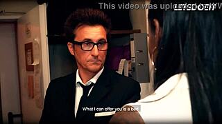 why does this pervert businessman bend over and fuck young 18+ hostel roommate barbara bieber with conny dachs