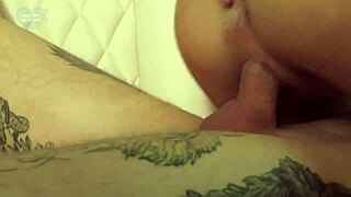 Russian VIP Slut Takes Double Penetration Creampie and Cumshot from Stuarts on Private Board?