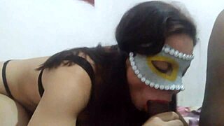 I feel so aroused watching this creampie blowjob with intense sucking on that cock