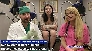 Dr Tampa - Siccos - Mina Moon 亚洲后台大屁股POV戴手套手铐