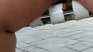 Beruka Gets Super Horny and Heads to the Park with Her Sex Toy Stuffed in Her Huge Shaved Pussy!