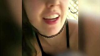 Oh wow, I'm out here fucking my pierced pussy with a dildo like a total slut in public!