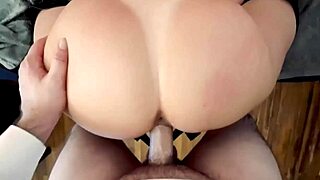 In a raw encounter, the couple focuses on intense anal action, bending over to destroy her big ass with a monster cock.