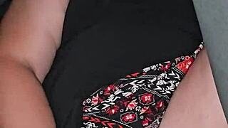 Milf takes huge dildo deep in her ass for intense squirting toy play