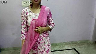 Desi bhabhi craves devar's big cock for hardcore blowjob and riding creampie in dirty homemade sex