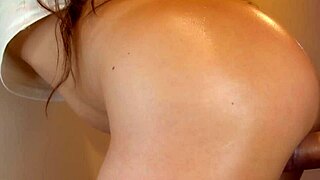 hey daughter, bend over for this horny doggystyle surprise with cum on ass