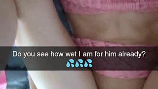 richelle rose shares her snapchat story where her real cheating girlfriend becomes a submissive cumslut pet during a rough pov session with domination and humiliation from a rich daddy figure