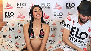 Effy experiences the spicy room in Colombia during her casting interview.