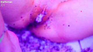 I love crushing juicy fruit with my bare toes in this wet fetish solo.