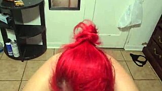 amber on her knees for daddy