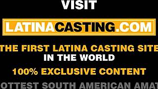 Cute Latina Teen 18+ Tight Pussy Pounded Hard in Homemade Casting