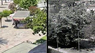 I feel so thrilled with this risky public sex and flashing alongside my 18yo brunette teen in pov.