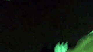 Bbw giving blowjob and getting fucked in interracial action