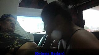 old hung guy wrecks granny's pussy inside the moving motorhome