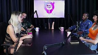 swinger house tale twists with complicated couple in sheer red