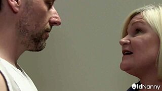 bbw granny lacey starr takes hardcore threesome pounding on bed