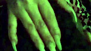 Fuschia Leopard licks pussy close-up?